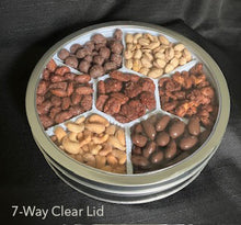 Holiday Tins - 7-Way- with Assorted Nuts