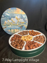 Holiday Tins - 7-Way- with Assorted Nuts
